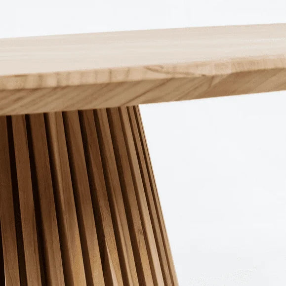 Aeris Solid Beech Wood Round Table (4 Sizes)