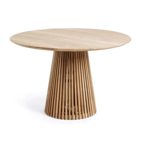Aeris Solid Beech Wood Round Table (4 Sizes)
