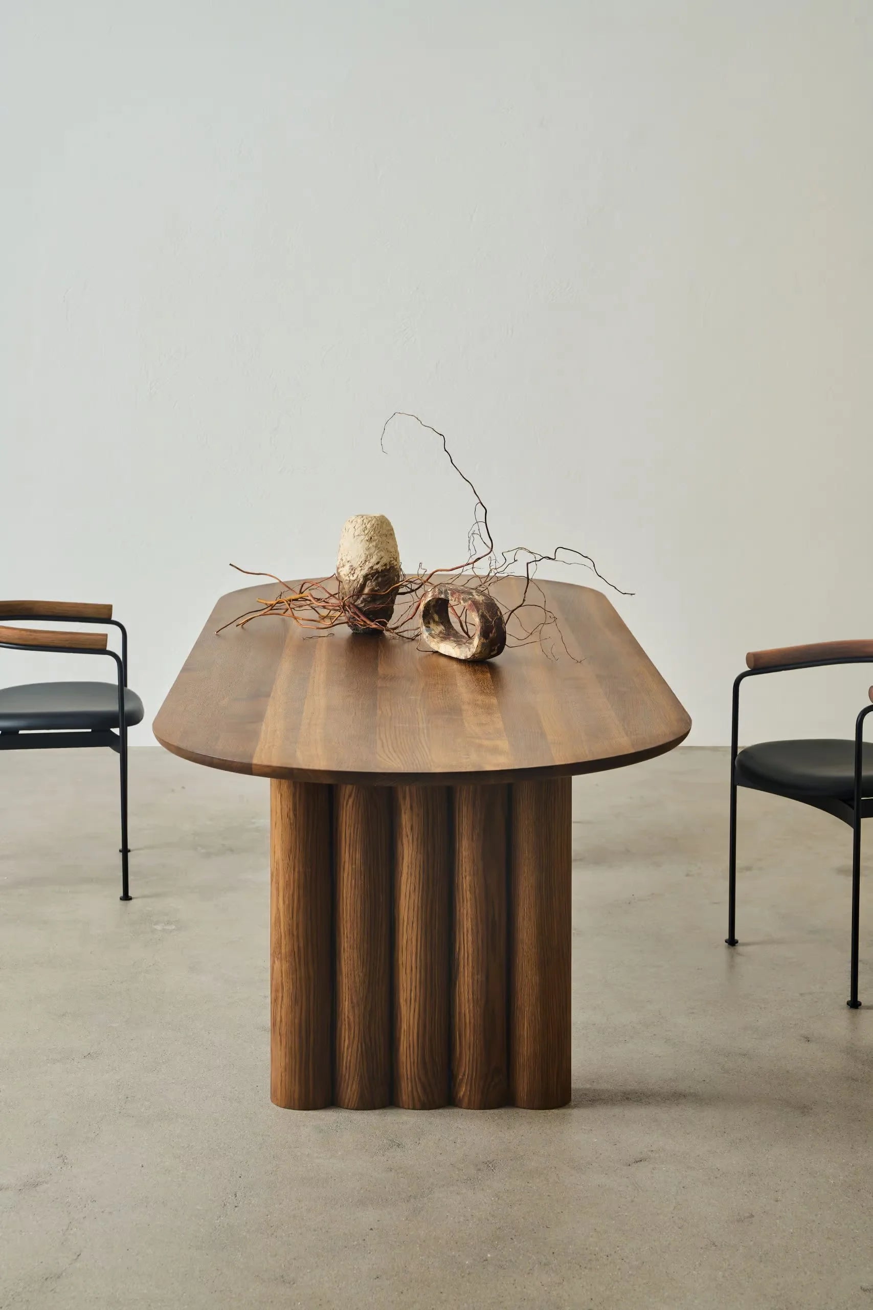 Ardent Oval Solid Wood Dining Table (5 Sizes)