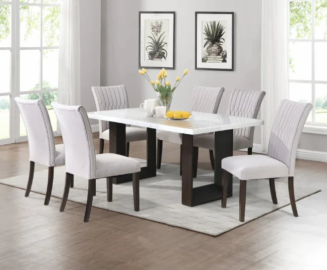 طاولة طعام رخام أستريد