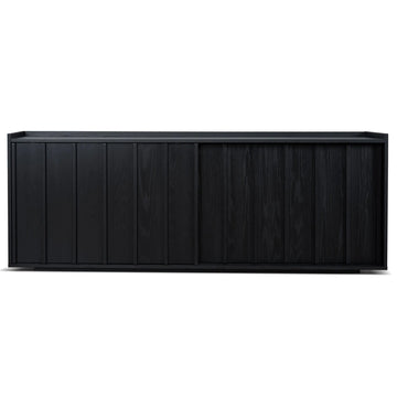 Batten Black Oak Sideboard