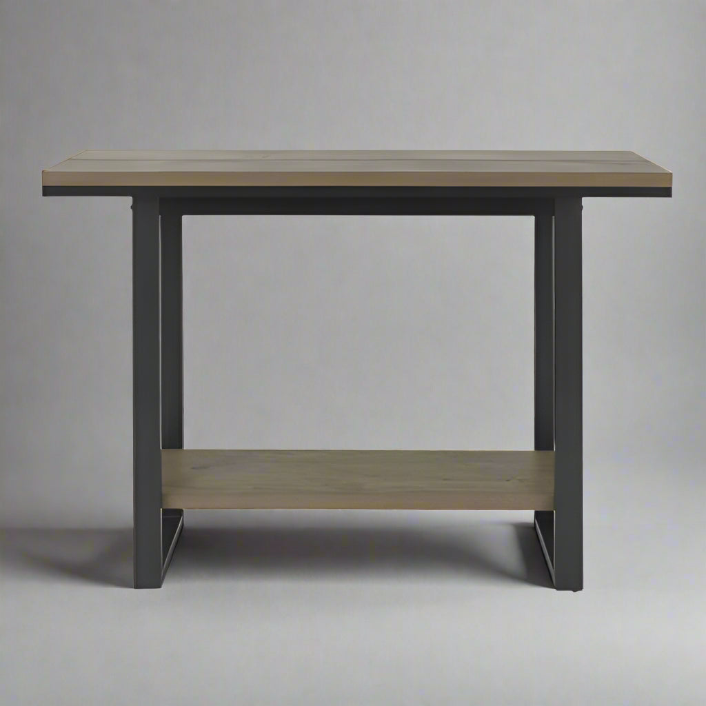 طاولة كونسول من خشب البلوط برونتي