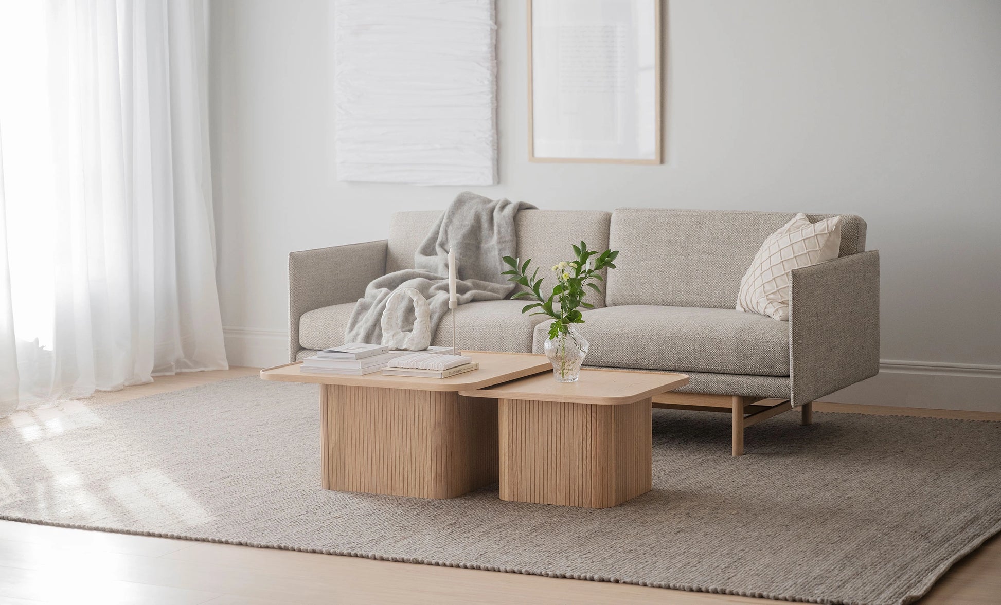 طاولة قهوة كوبو اسكندنافية