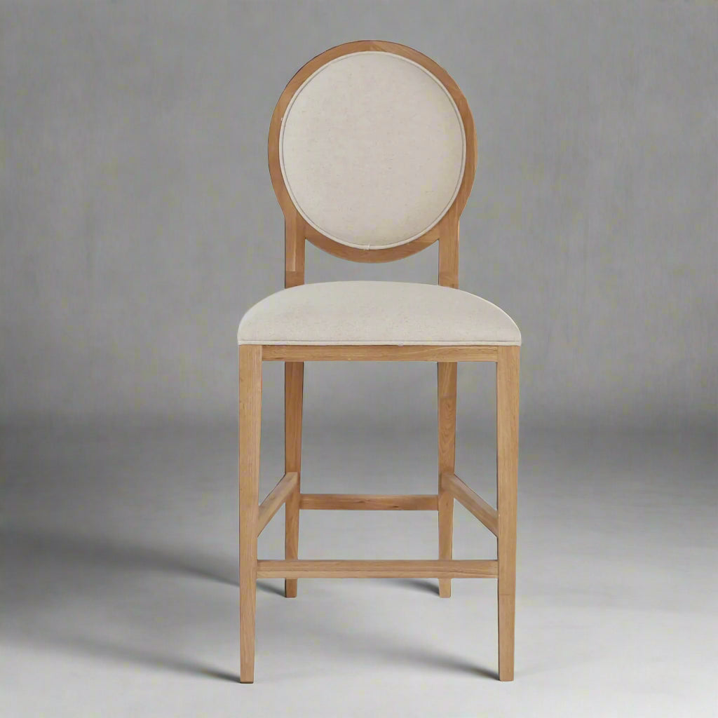 Davin 65cm Solid Wood Bar Stool