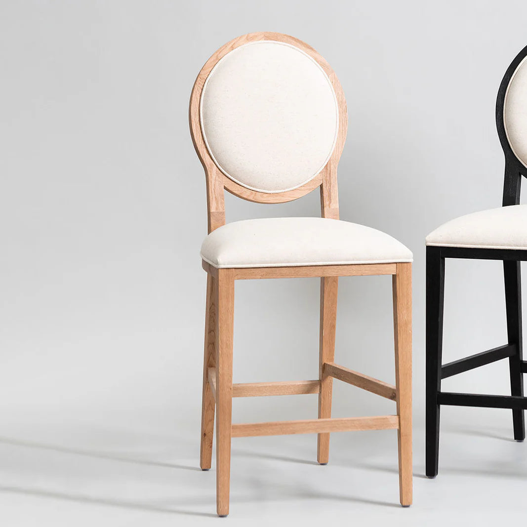 Davin 65cm Solid Wood Bar Stool