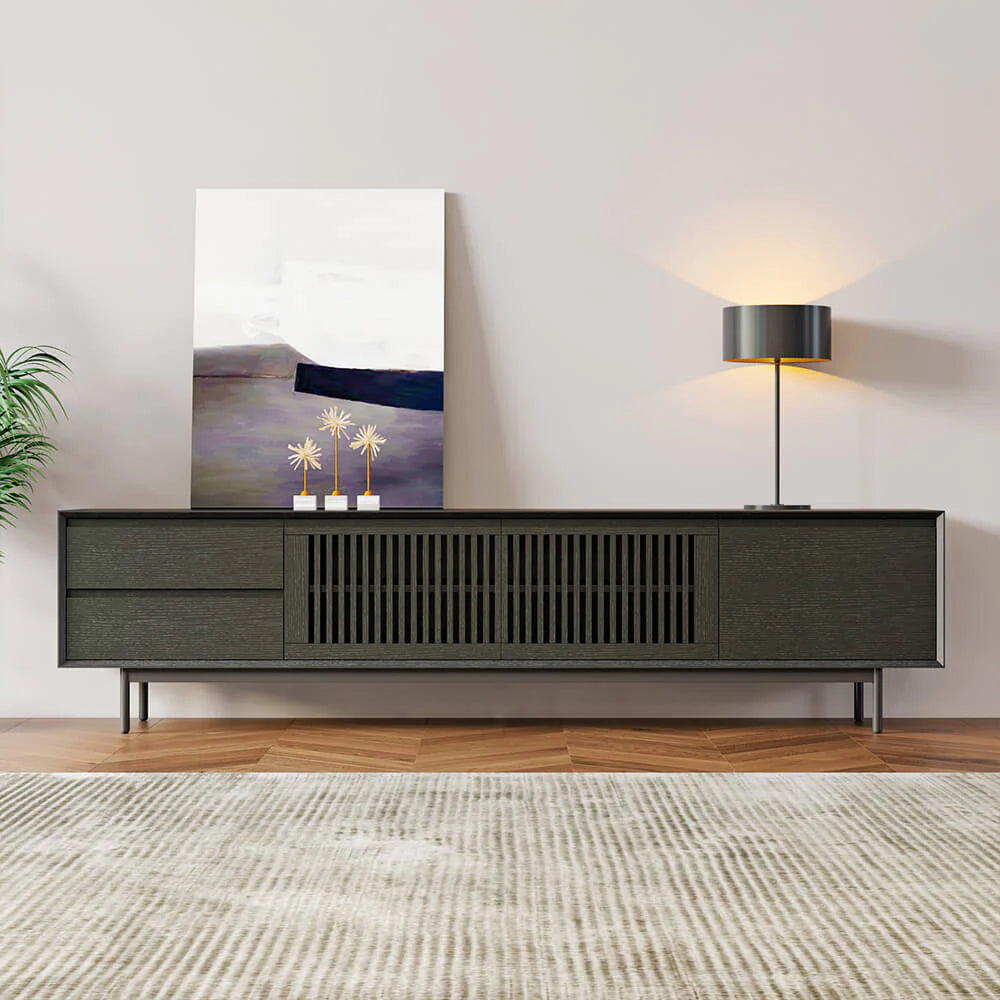 Droven Oak Veneer Media Console