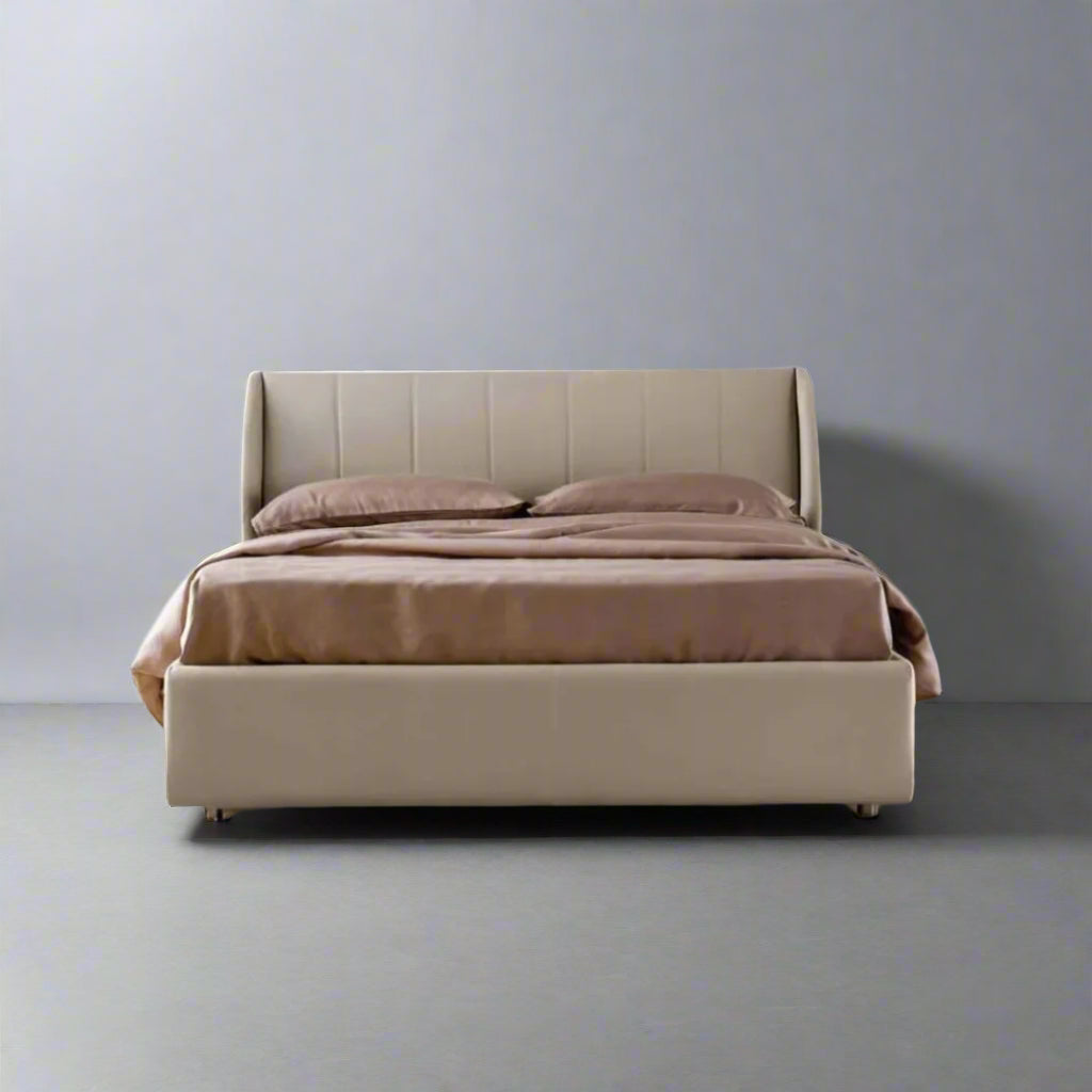 Fynel Solid Wood Bed