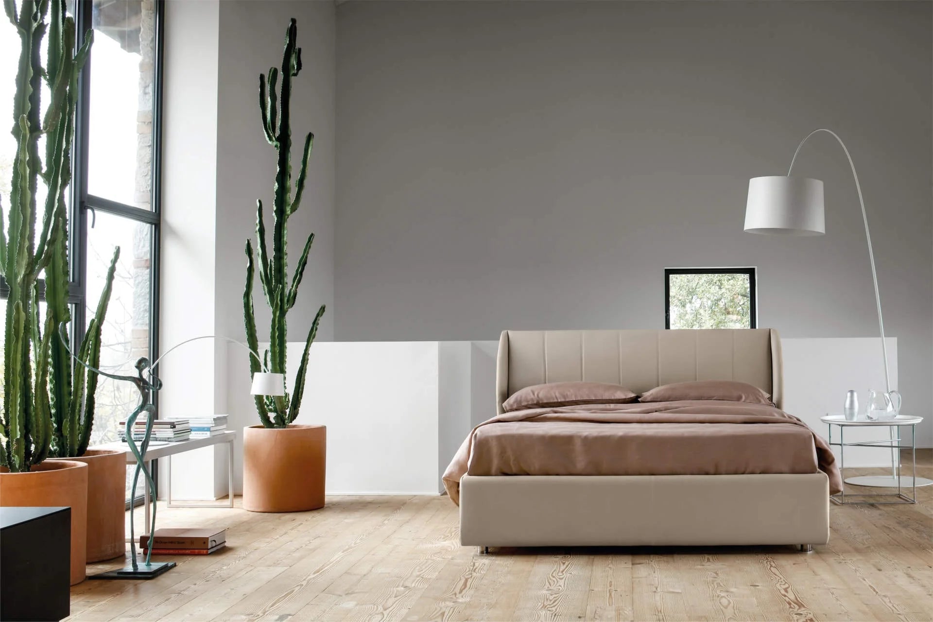 Fynel Solid Wood Bed