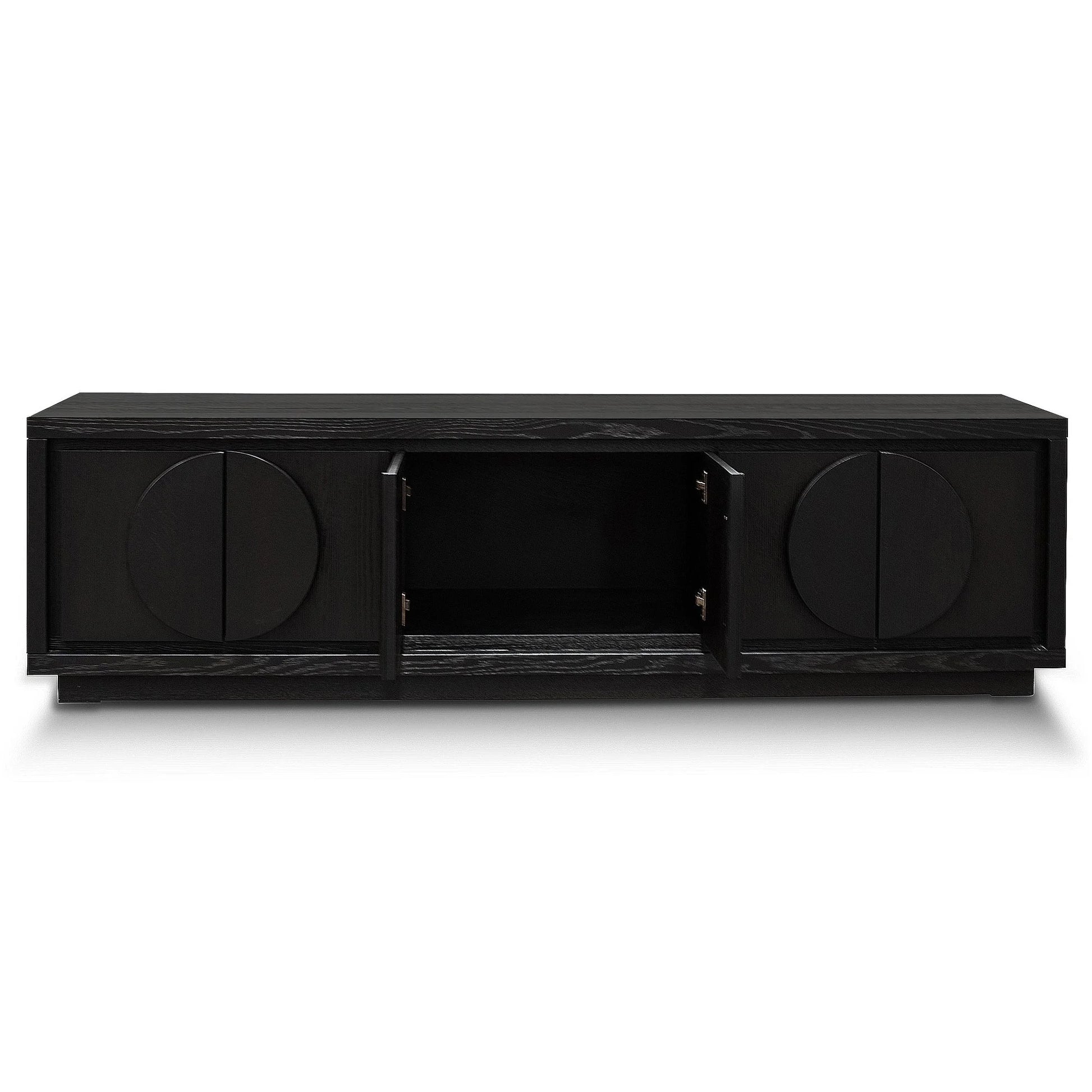 Halo Black TV Unit
