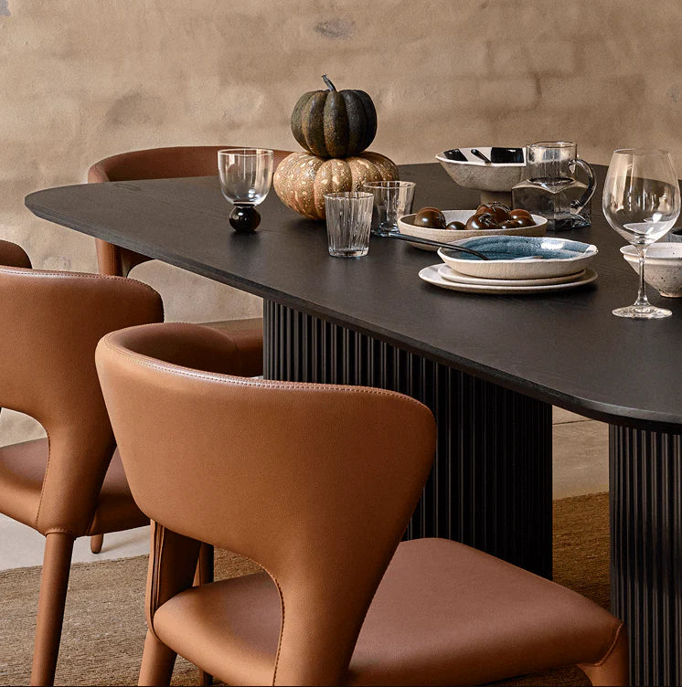 Lanita Black Dining Table