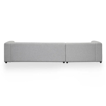 Marza Light Grey 4 Seater Boucle L-Shape Corner Sofa