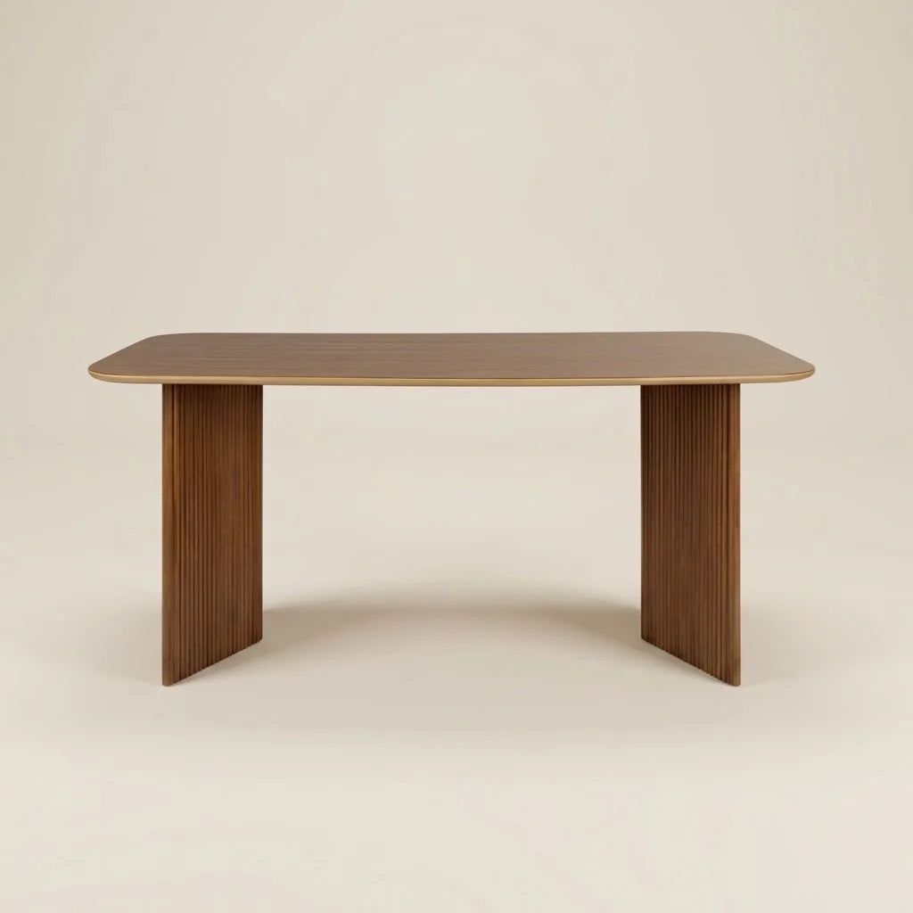 Meridian Brown Solid Oak Rectangular Dining Table (5 Sizes)