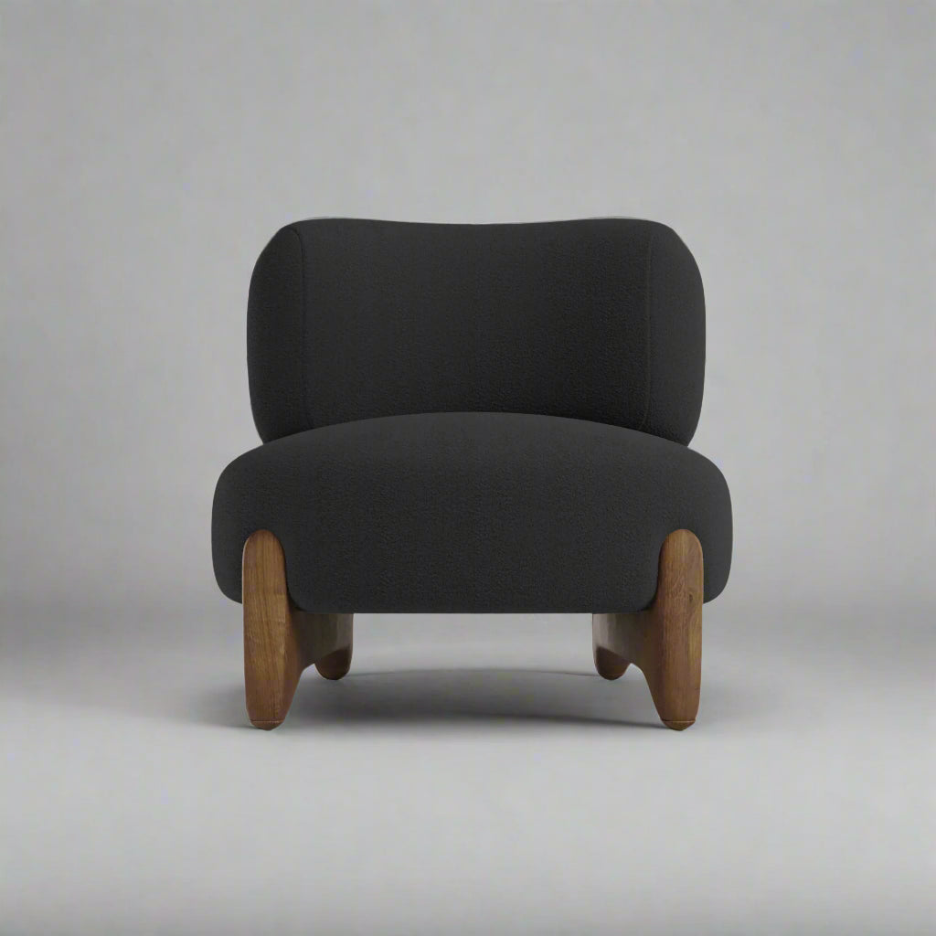 Milo Wooden Accent Chair