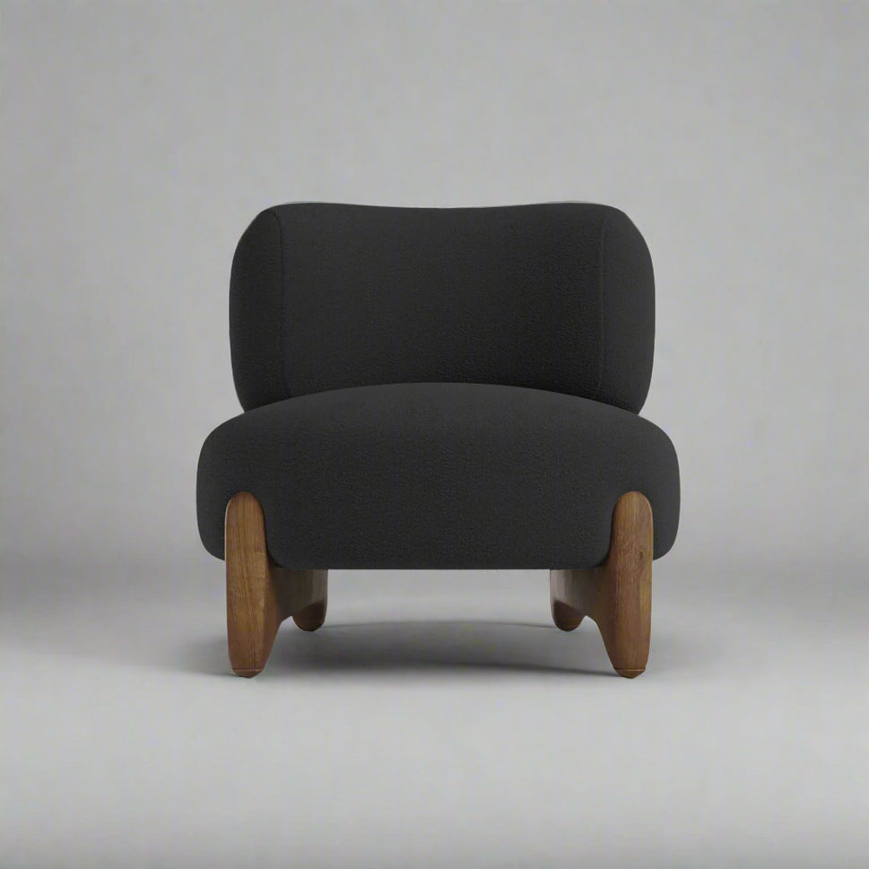 Milo Wooden Accent Chair