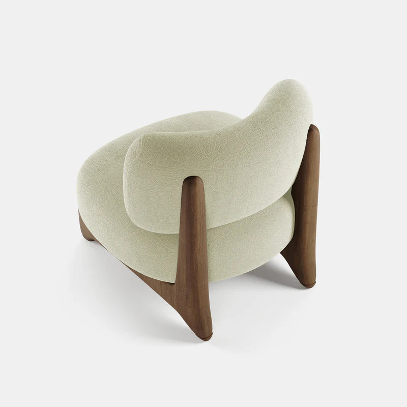 Milo Wooden Accent Chair