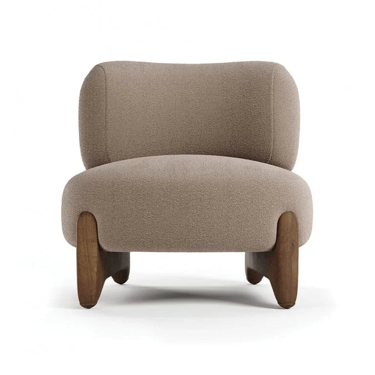 Milo Wooden Accent Chair