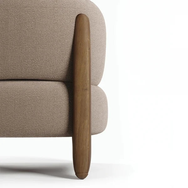 Milo Wooden Accent Chair