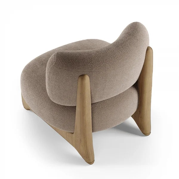 Milo Wooden Accent Chair