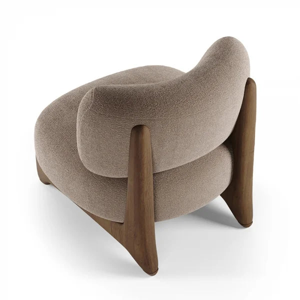 Milo Wooden Accent Chair