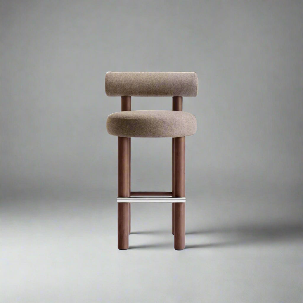 Modra Sculpted Bar Chair