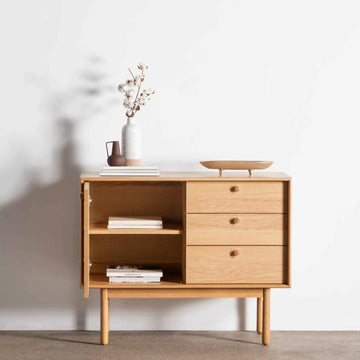 Nook Natural Beech Narrow Sideboard