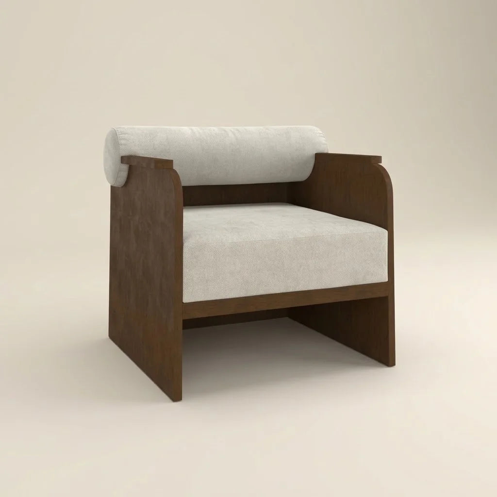 Nox Dark Oak Armchair