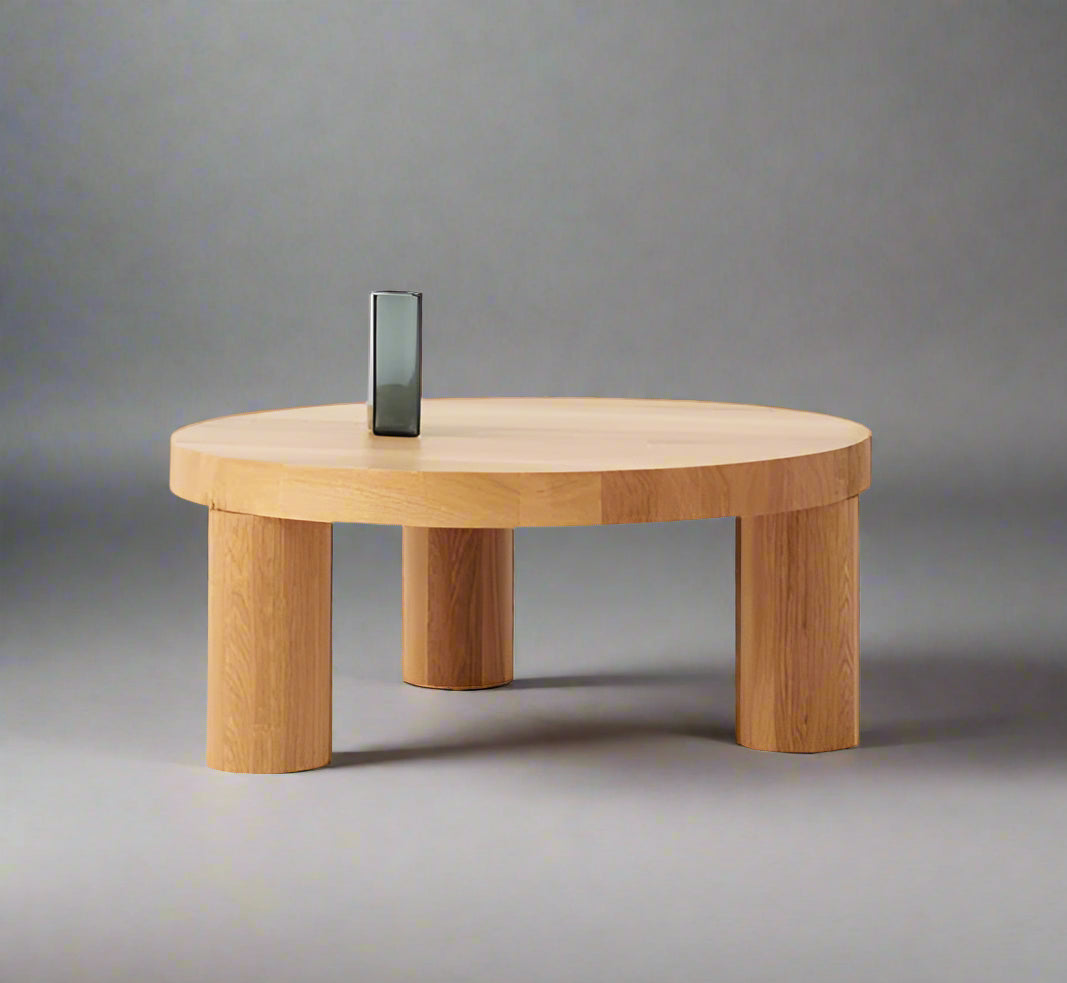 طاولة قهوة دائرية من كويرك