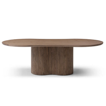Riverstone Walnut Organic Dining Table (5 Sizes)