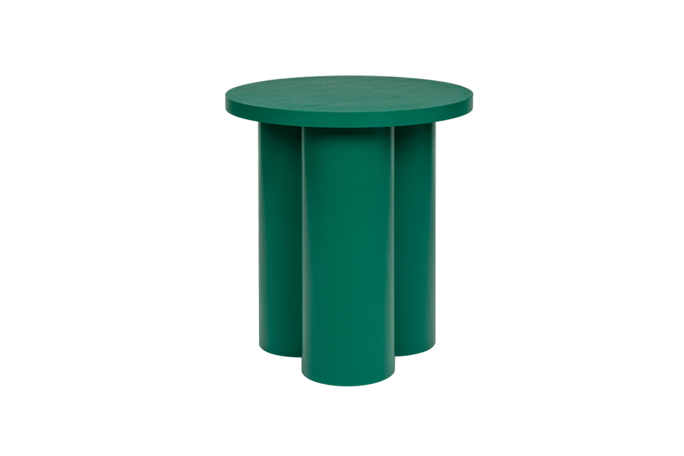 Tova Green Round Stool