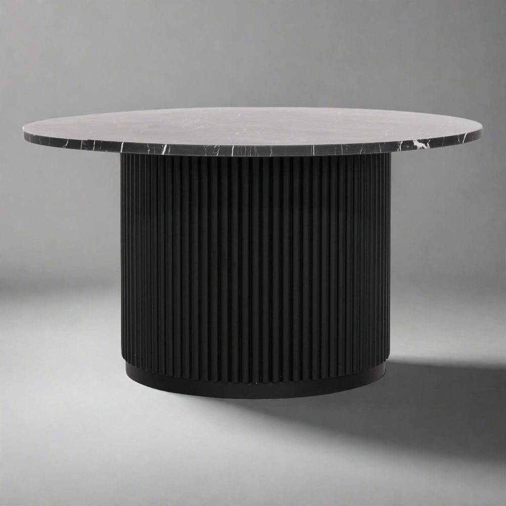 Truvane Round Marble Coffee Table