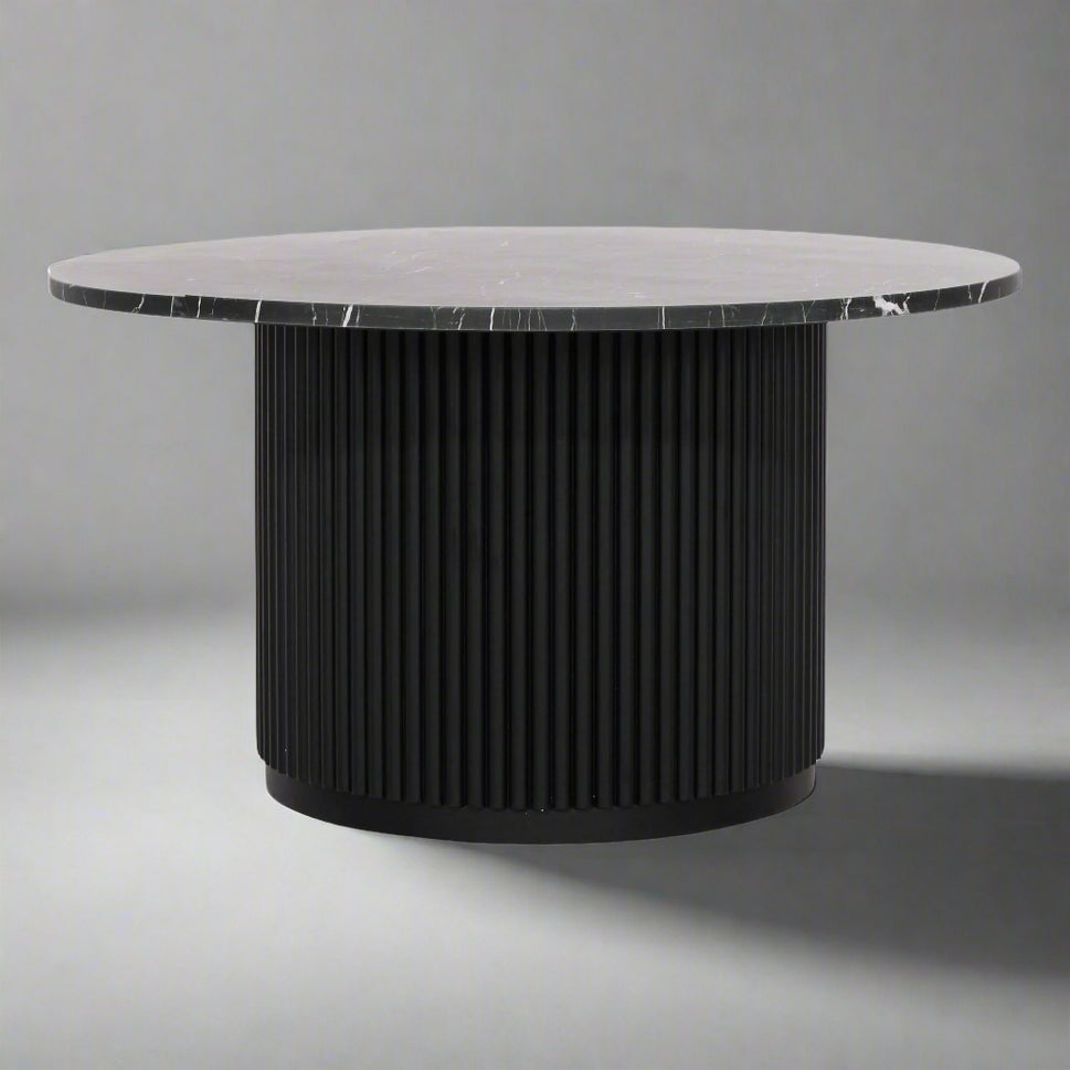 Truvane Round Marble Coffee Table