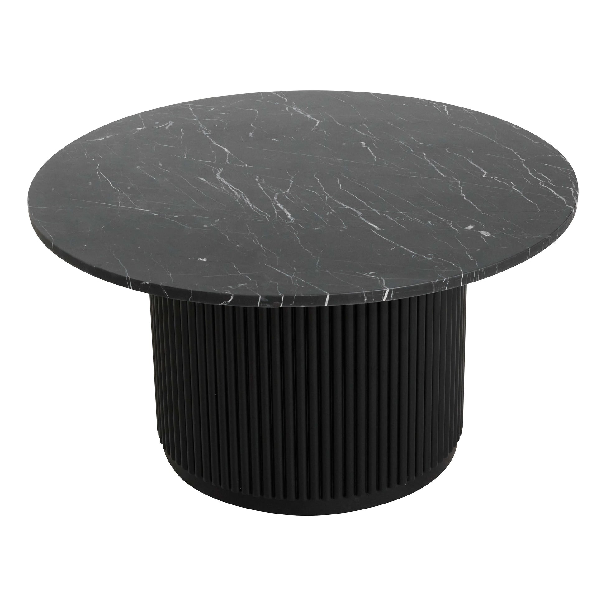 Truvane Round Marble Coffee Table
