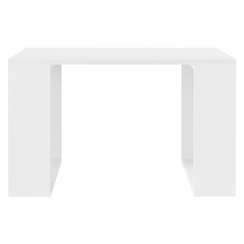 Urban Loft White Square Coffee Table