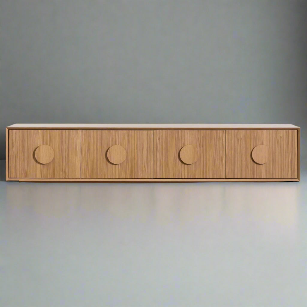 Verno Solid Wood TV Unit