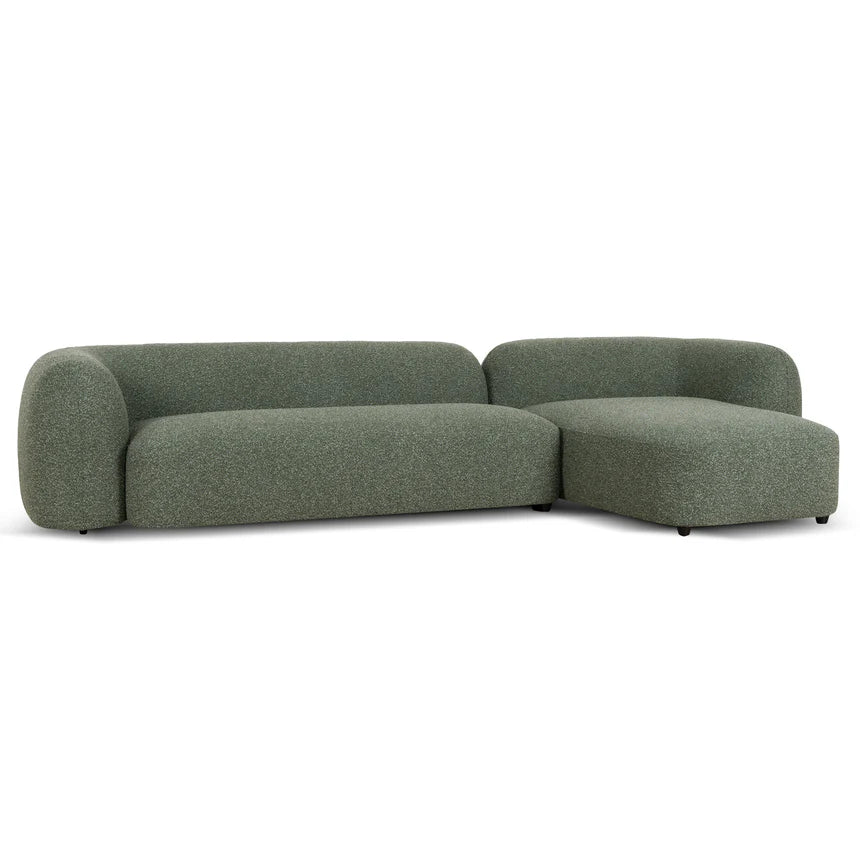 Verona Right-Chaise Sculpted Sofa