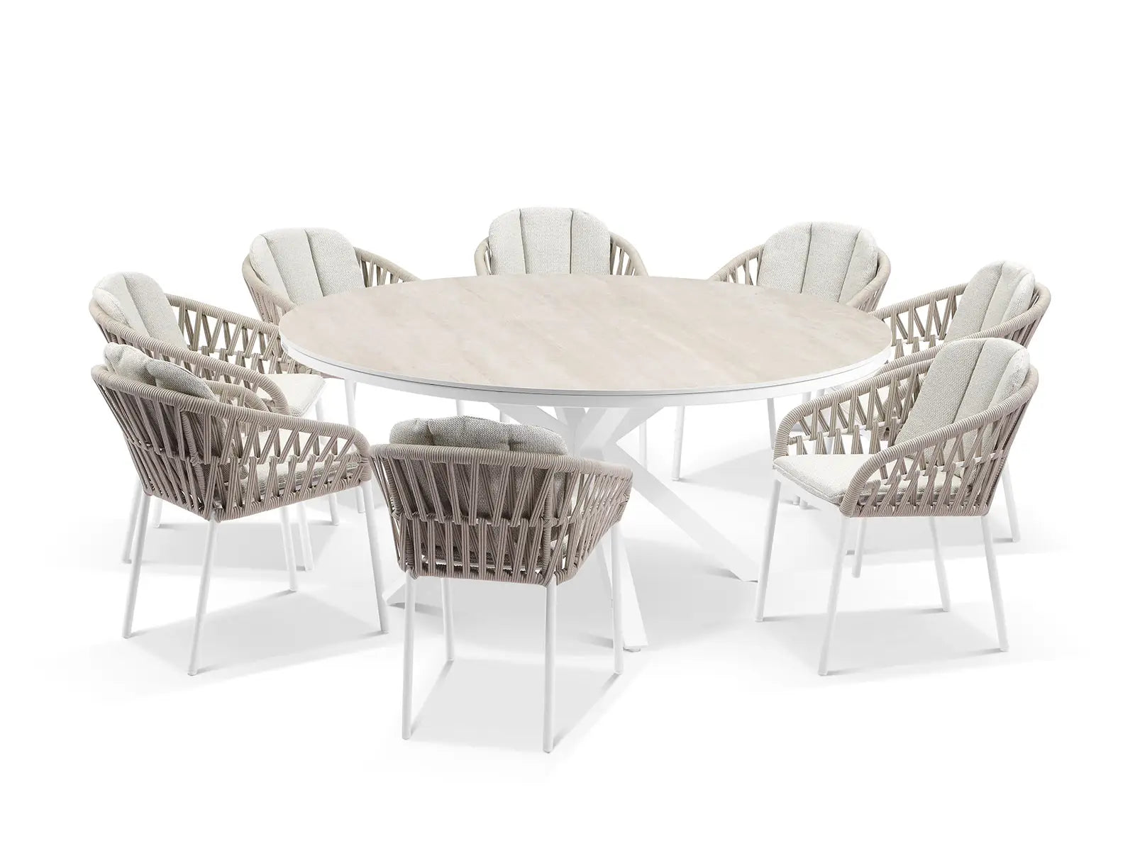 Vira Ceramic Outdoor Dining Table