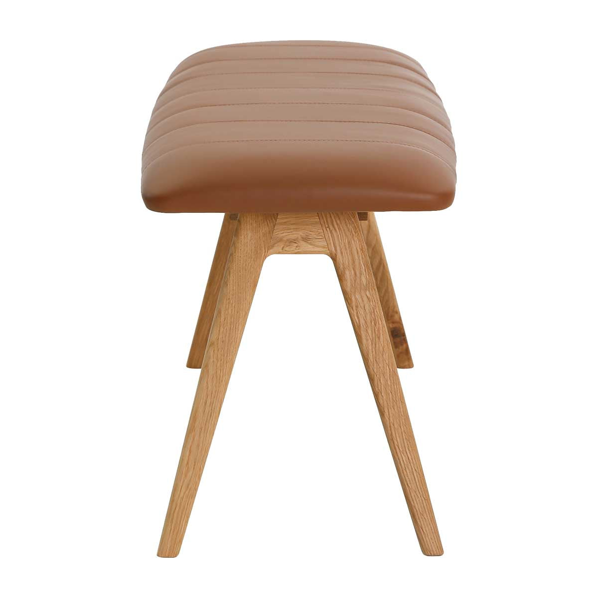 Alaska Tan Leather Bench