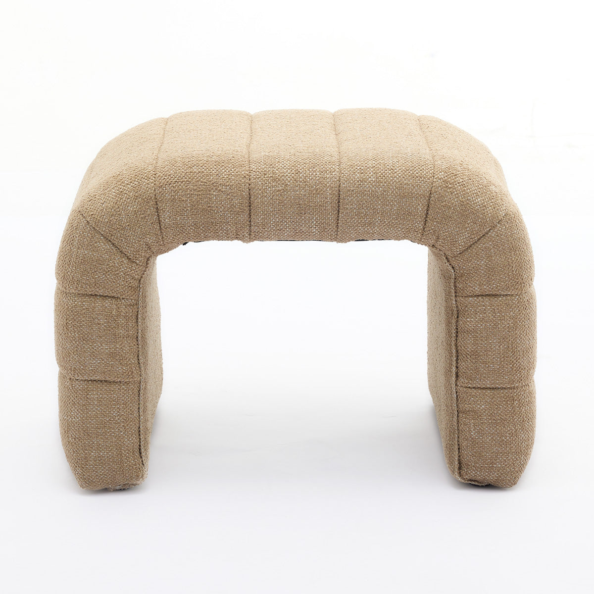 Blake Camel Textured Weave Stool