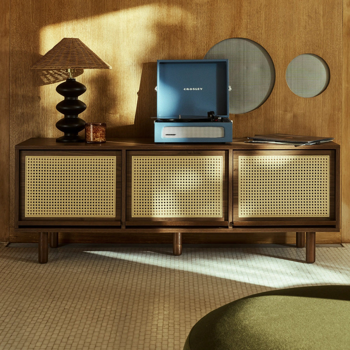 Dana Wooden TV Unit – Walnut and Oak