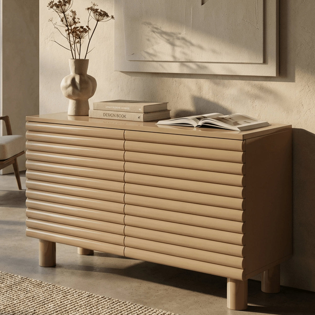Isla 2 Door Sideboard – Taupe