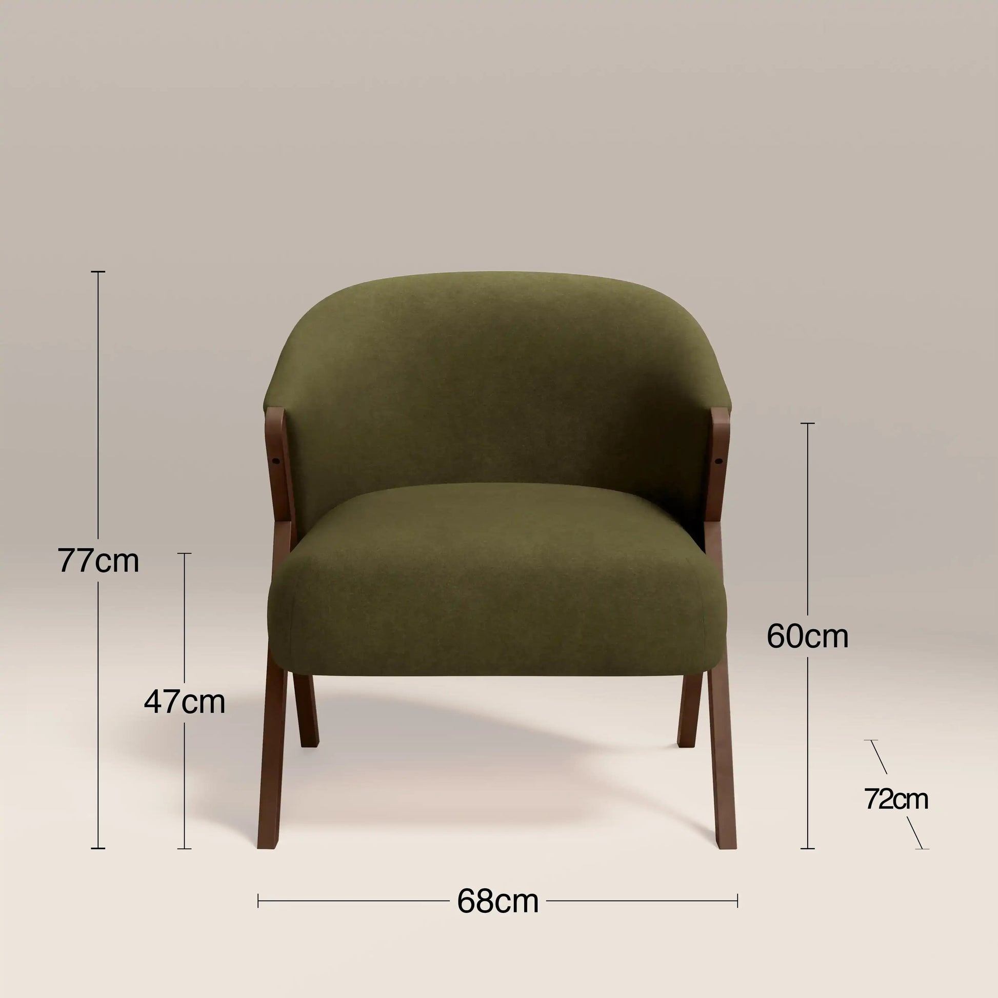 Kiya Accent Chair – Green