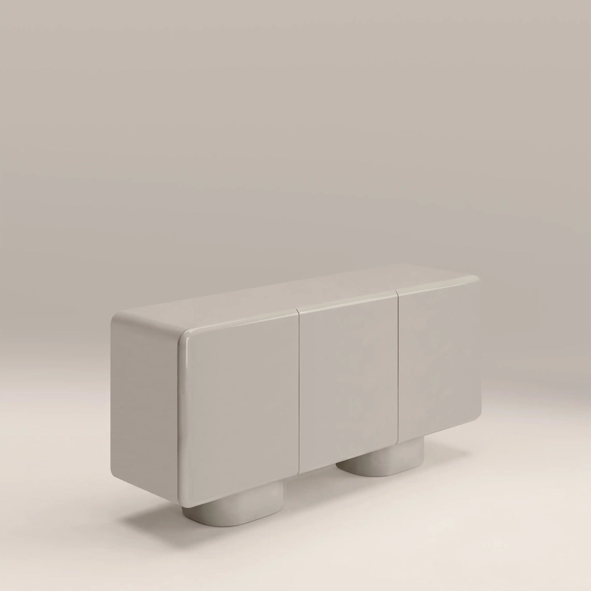 Lina 3 Door Sideboard Cream