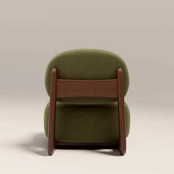 Naila Olive Green Accent Chair