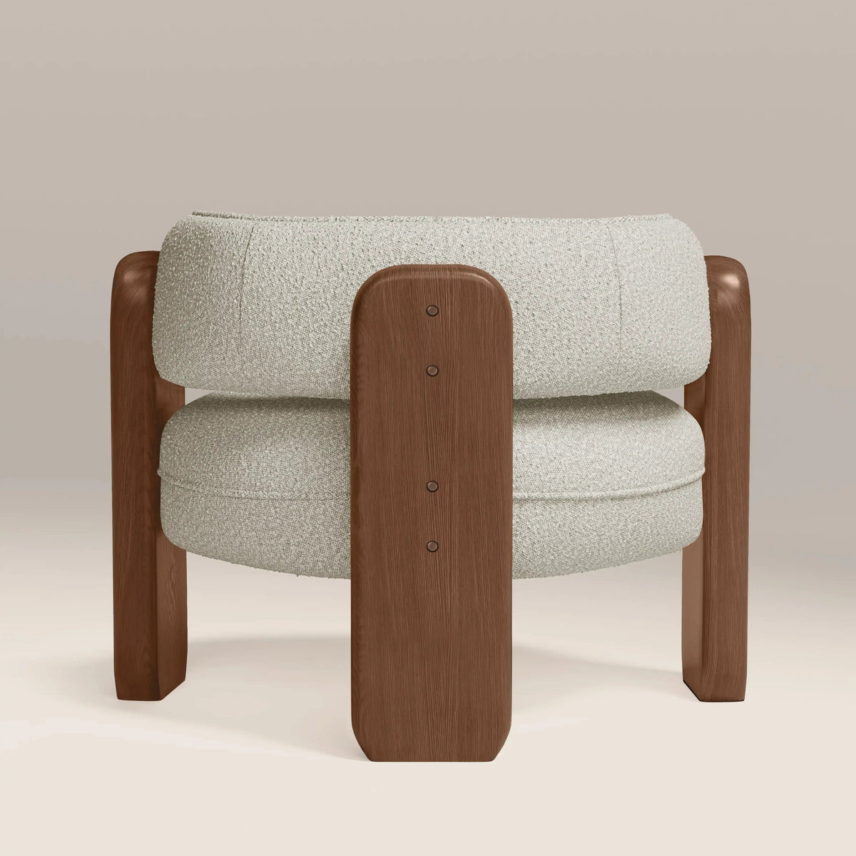 Reya Armchair – Cream Fabric