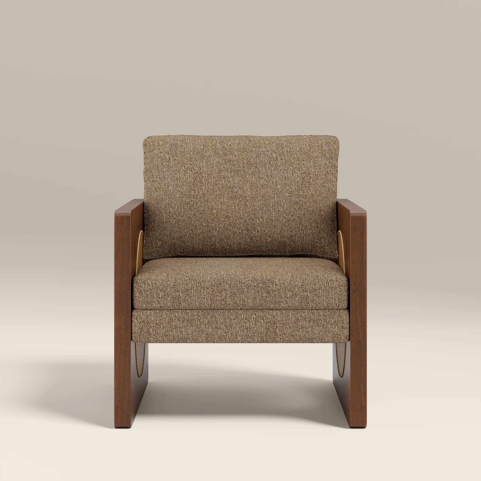 Yara Accent Chair – Brown