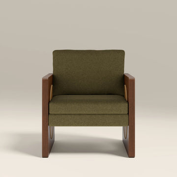 Yara Brown Accent Chair