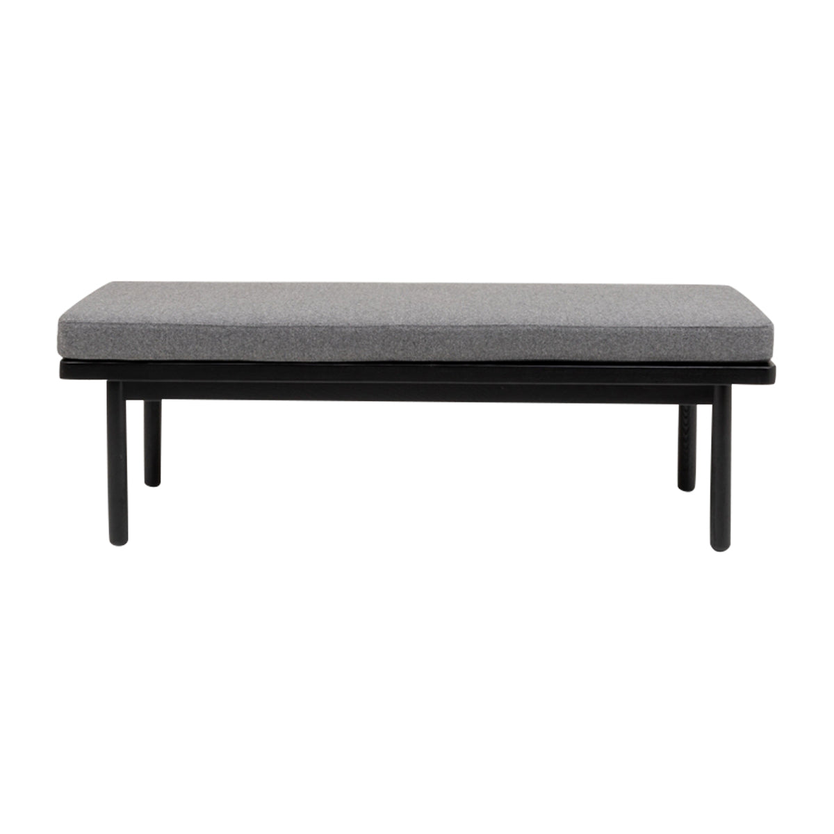 Scout Black Light Grey Bench