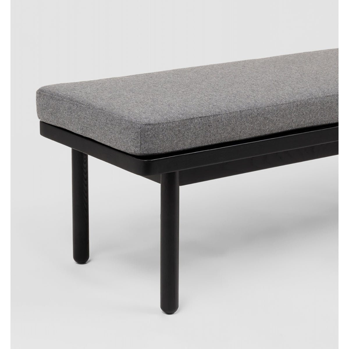 Scout Black Light Grey Bench