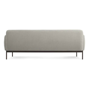 Velona Light Grey 2 Seater Fabric Sofa