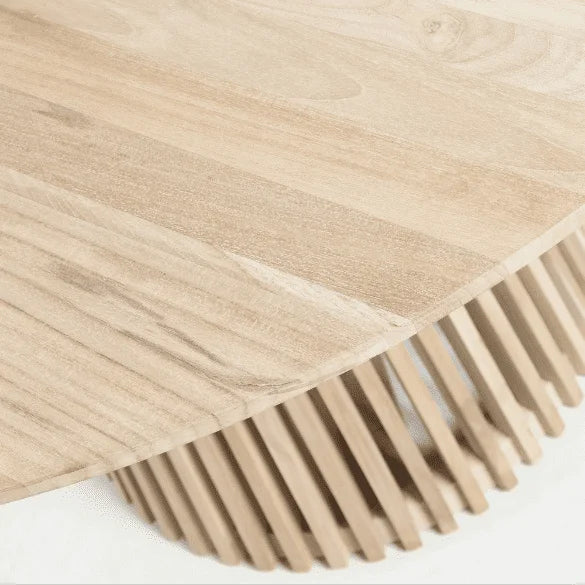 Aeris Solid Beech Wood Round Table (4 Sizes)